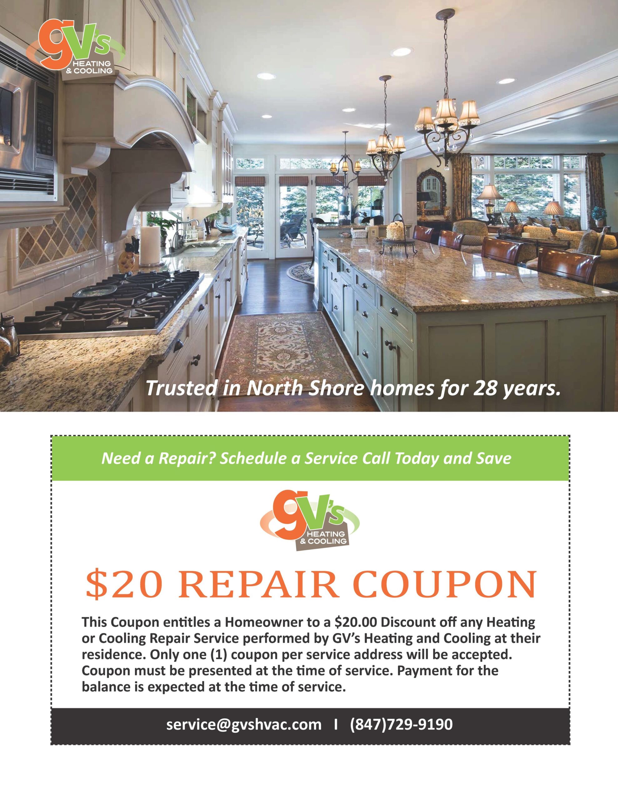 $20 Repair Coupon