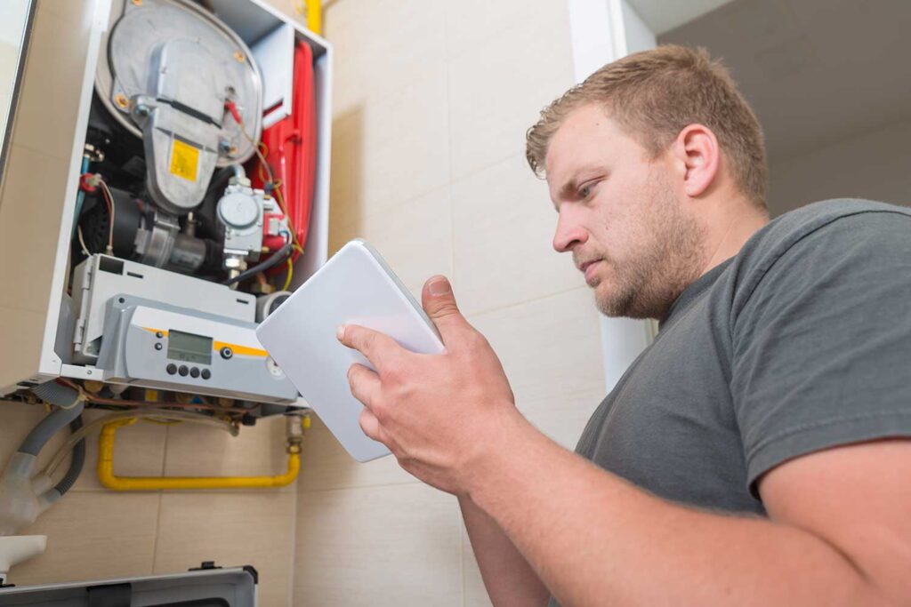 hot water service technician glenview il